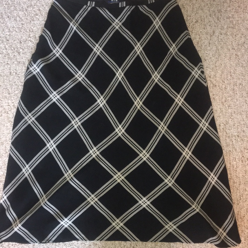 Charter Club Black and White Design Size 14 Long